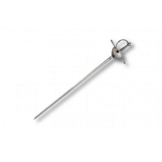 Tiziona Cazoleta kard, nikkelezett kosár